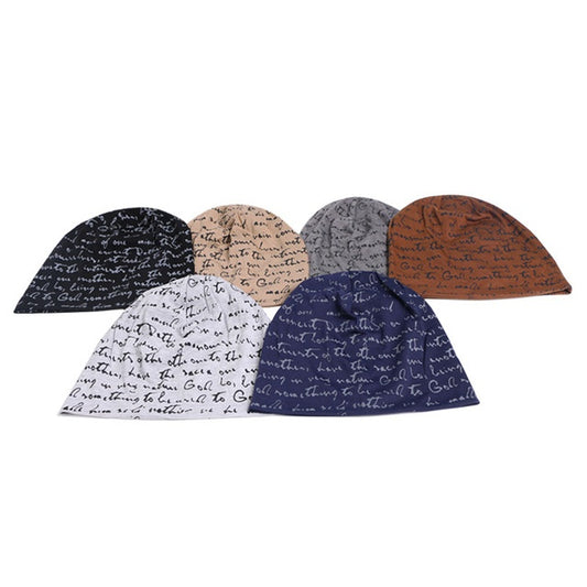 English alphabet beanie hat