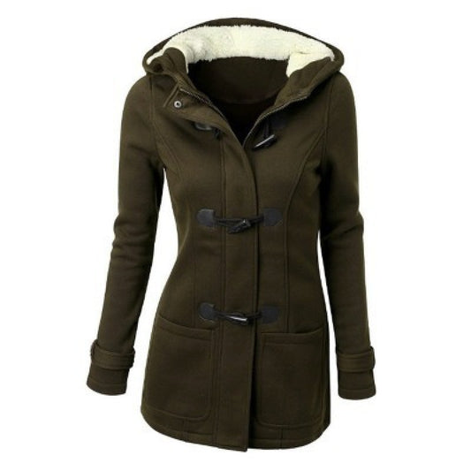 Hooded Jacket Sweater Cotton-padded Coat For Women