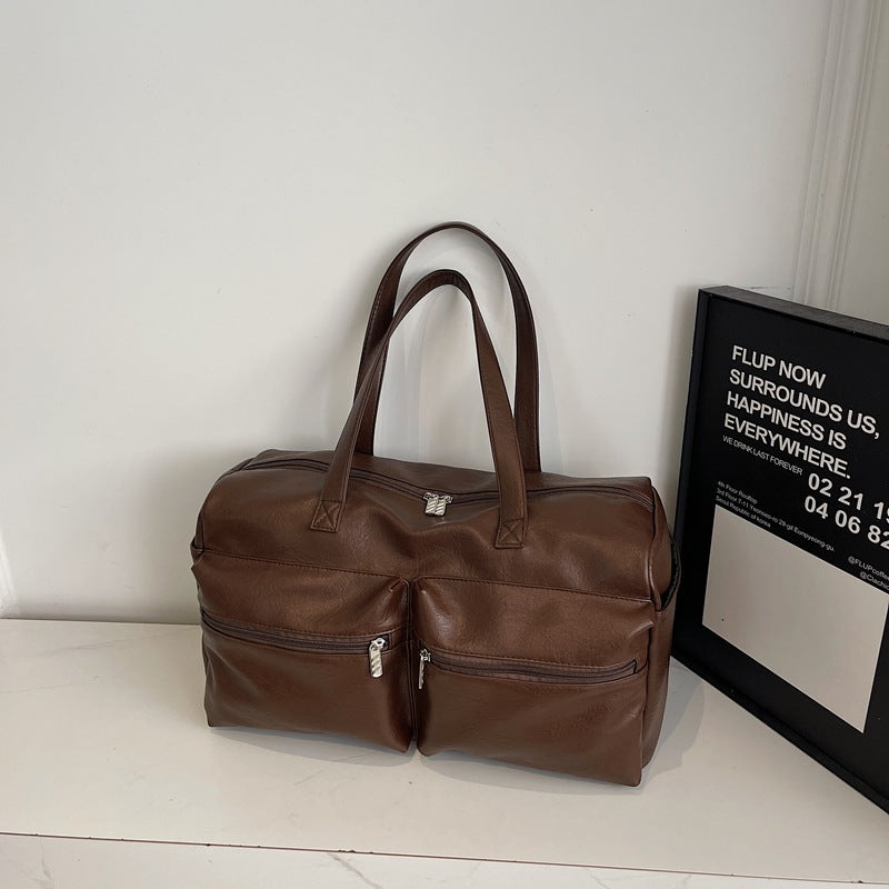 Travel Korean Style Casual Fashion All-matching Multi-pocket Shoulder Bag