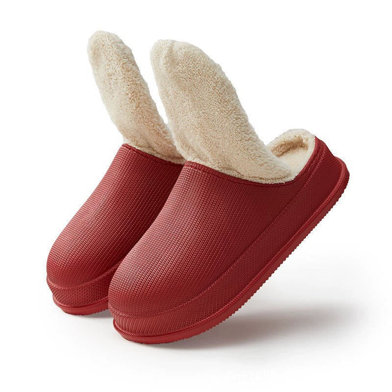 EVA Autumn And Winter Warm Waterproof Toe Cap Shock Absorption Thick Cotton Shoes